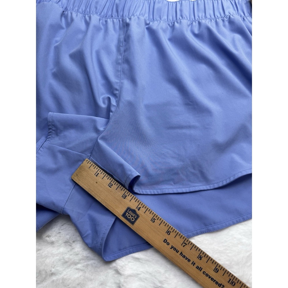 Old Navy Active Quick Dry Running Shorts Lined Lightweight XXL Blue Zip Pocket - Picture 4 of 10